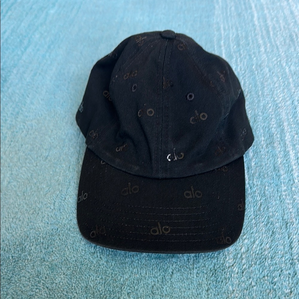 Alo Black Baseball Cap